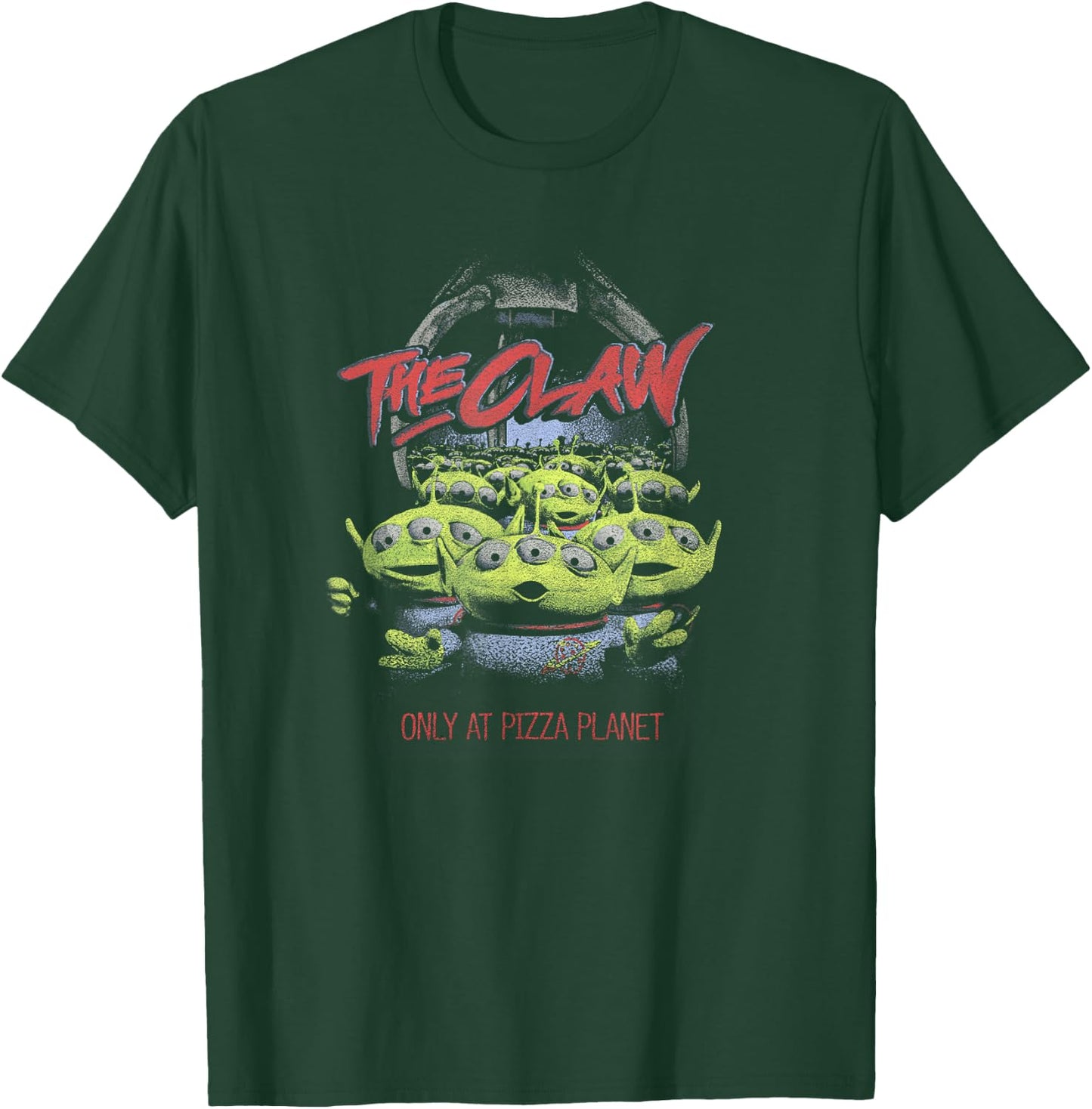 Disney Toy Story Aliens The Claw Only At Pizza Planet Poster T-Shirt - T-Shirt | Forest