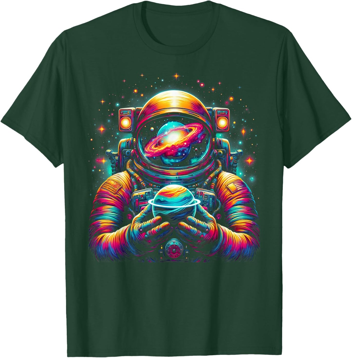 Astronaut Planets Astronaut Science Space Neptune T-Shirt - T-Shirt | Forest