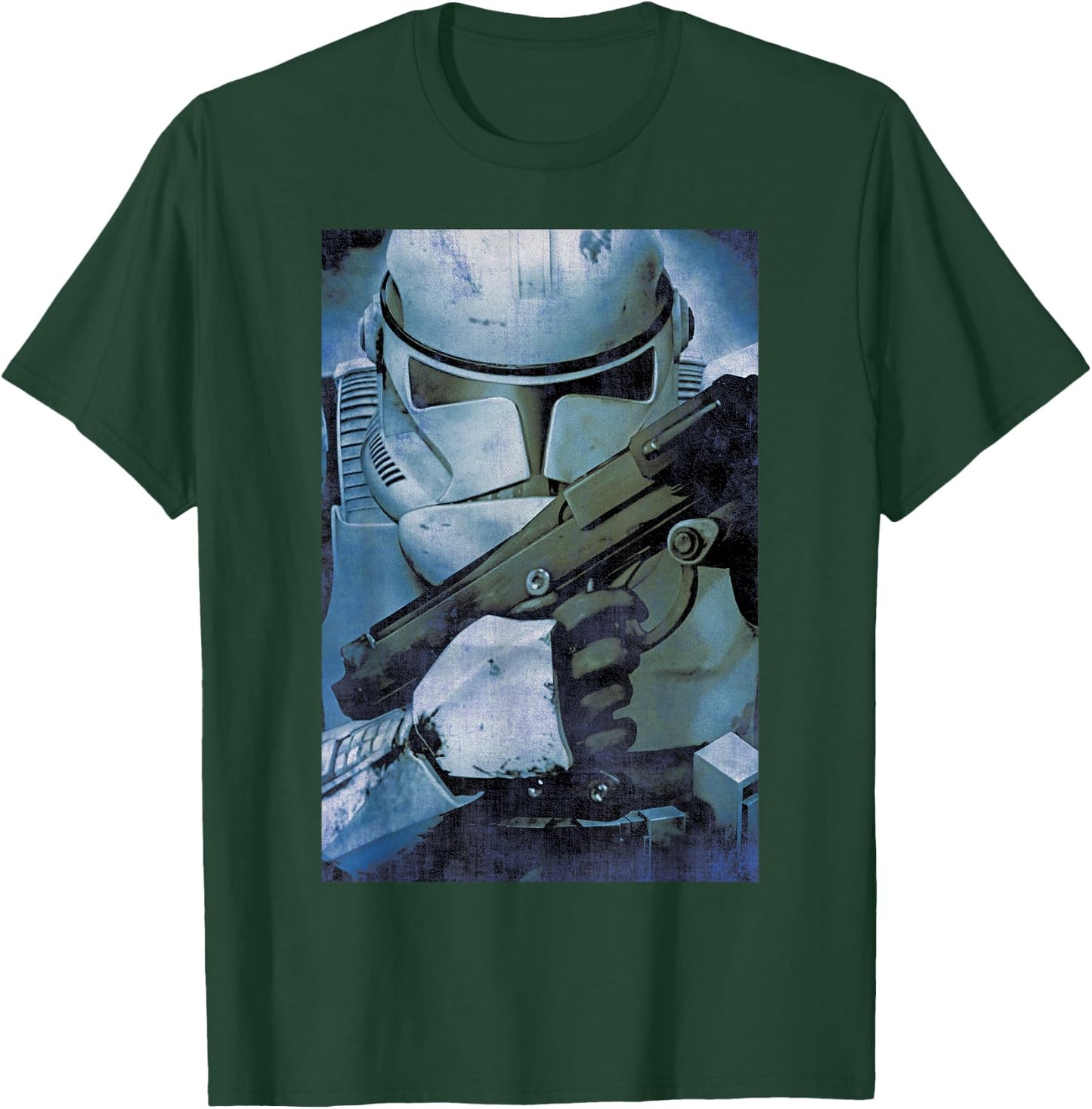 Star Wars Episode III Revenge of the Sith Clone Trooper Art T-Shirt - T-Shirt | Forest