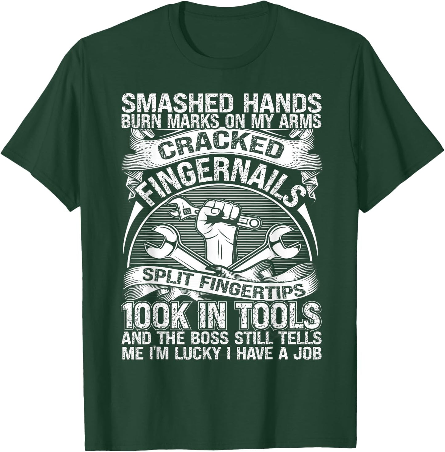 Mechanic Car Guy Car Tuning Garage T-Shirt - T-Shirt | Forest