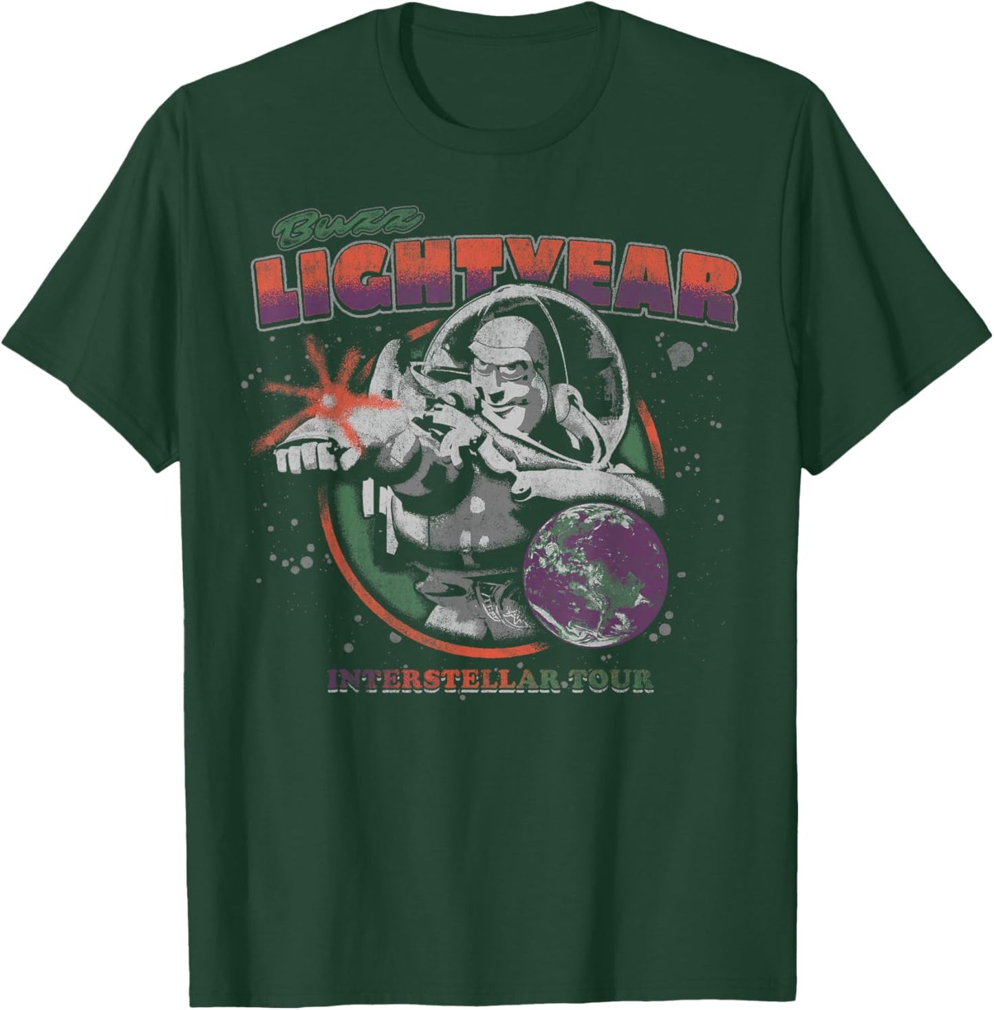 Disney Pixar Toy Story Buzz Lightyear Interstellar Tour T-Shirt - T-Shirt | Forest