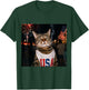 Funny Patriotic Smoking Cat Meme Vintage 4th of July 250 T-Shirt - T-Shirt | Forest