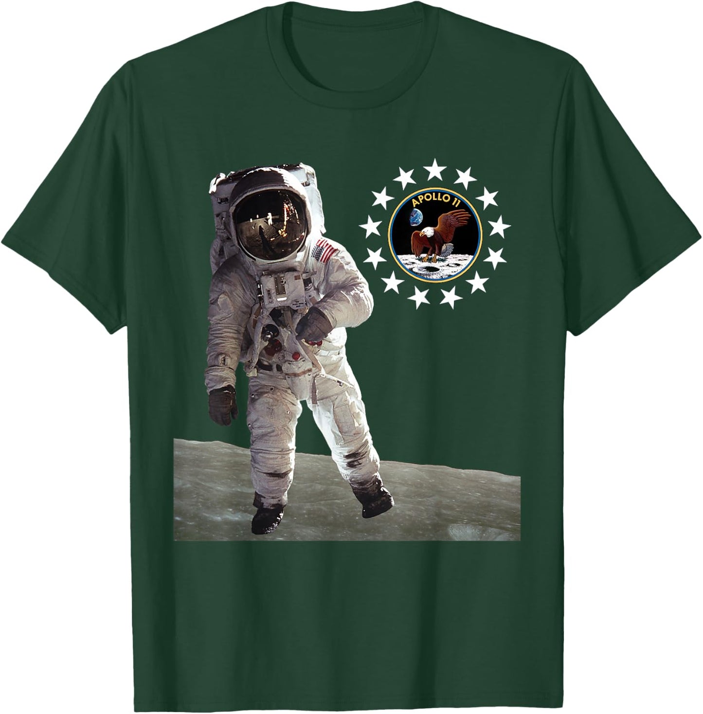 July 20, 1969 Moon Landing Shirt Apollo 11 50th Anniversary T-Shirt - T-Shirt | Forest