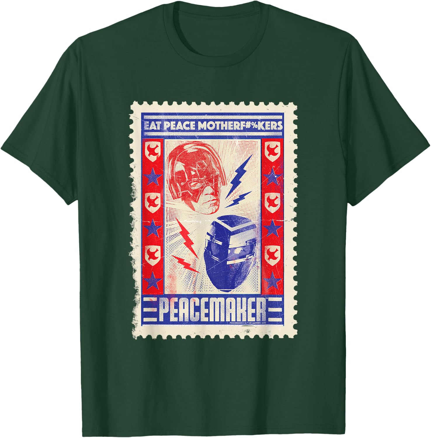 Peacemaker Eat Peace T-Shirt - T-Shirt | Forest