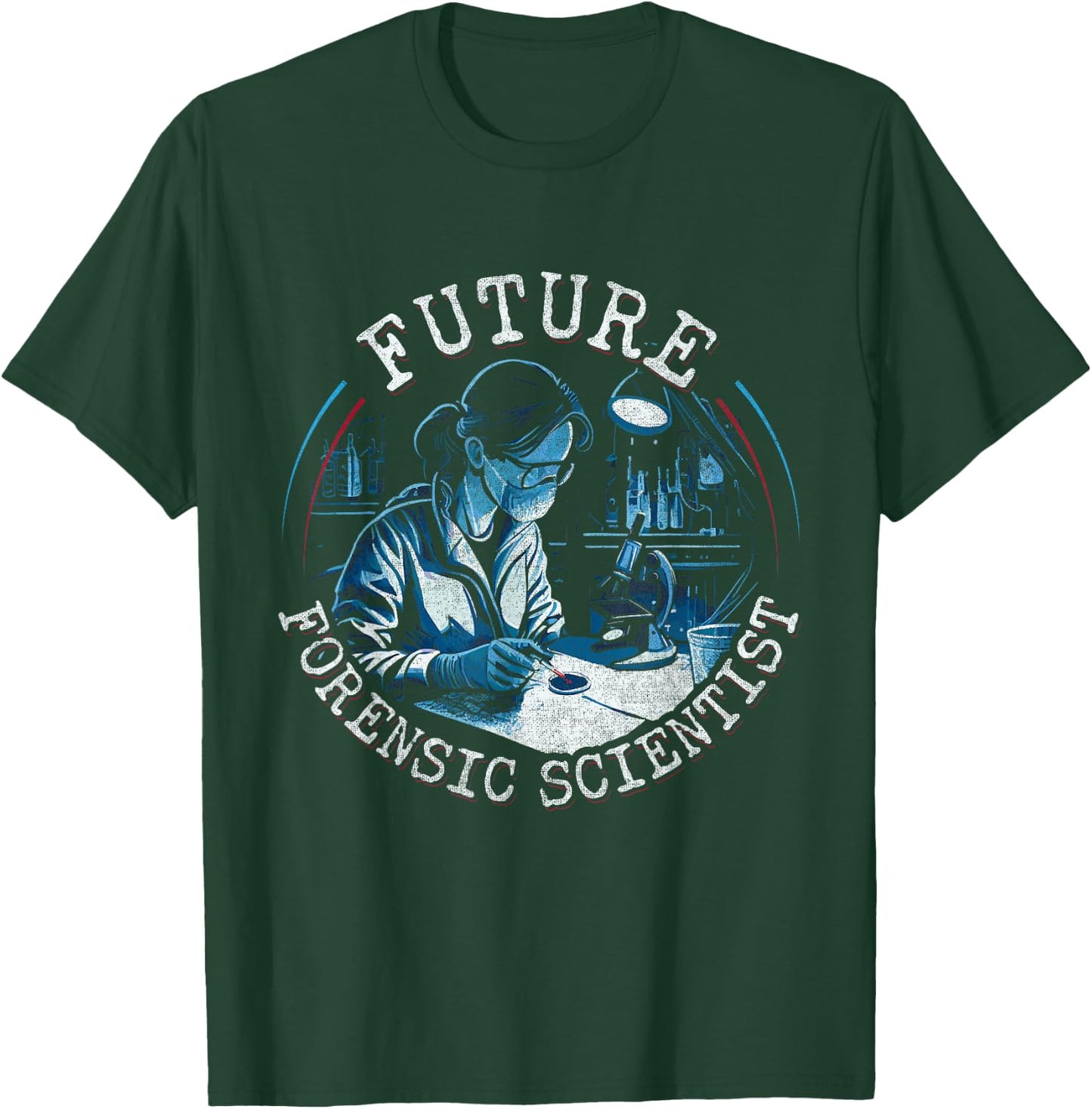 Future Forensic Scientist T-Shirt - T-Shirt | Forest