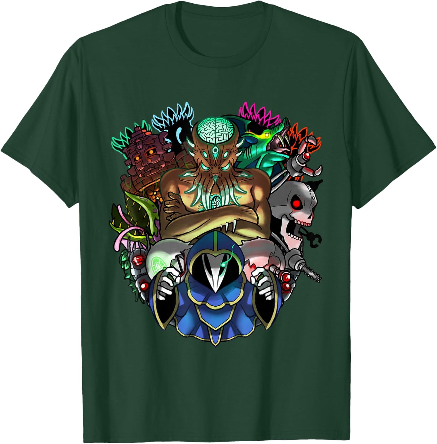 Terraria Boss Rush: Hardmode Edition T-Shirt - T-Shirt | Forest