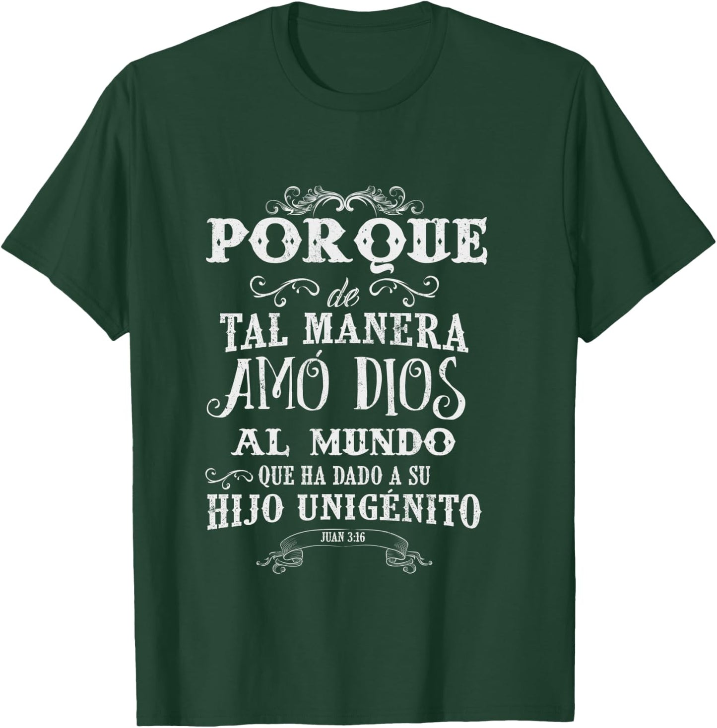 Camisas cristianas de mangas largas sobre Jesus T-Shirt - T-Shirt | Forest