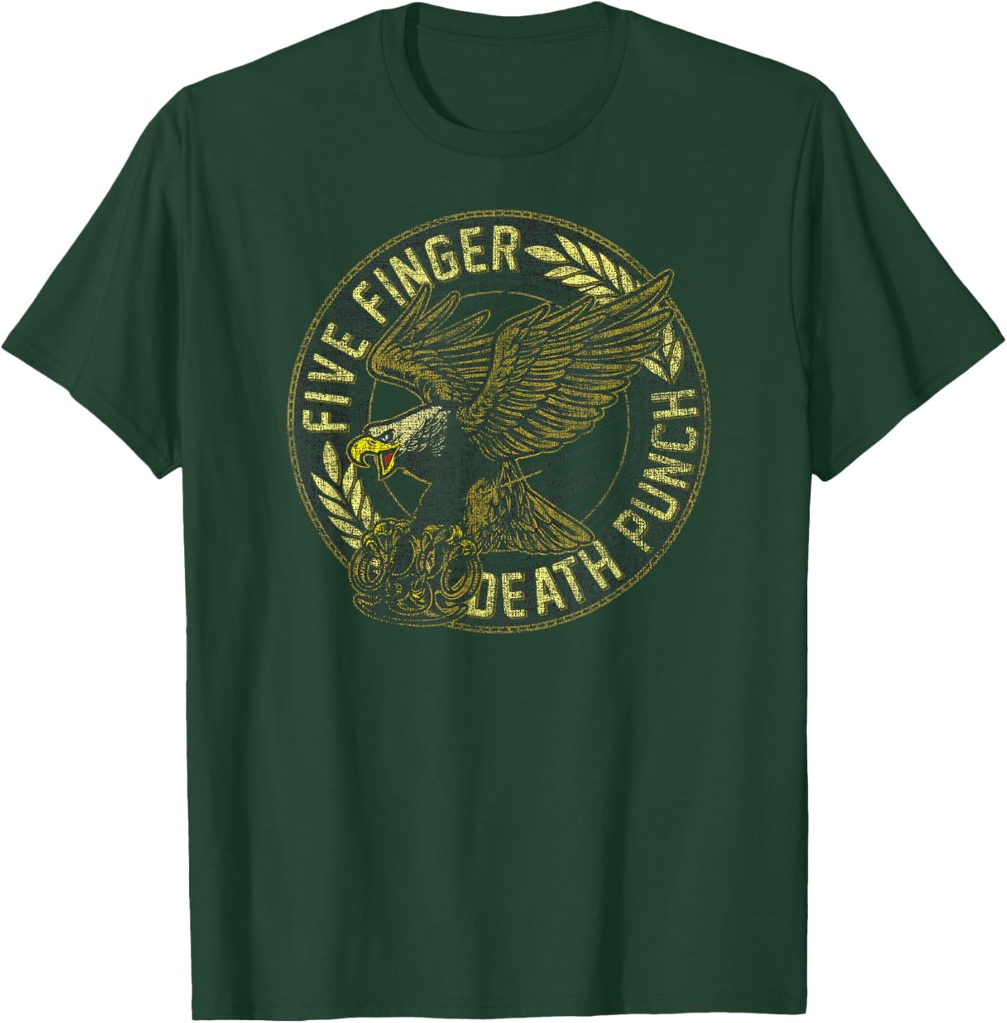 5FDP Eagle Black and Gold T-Shirt - T-Shirt | Forest