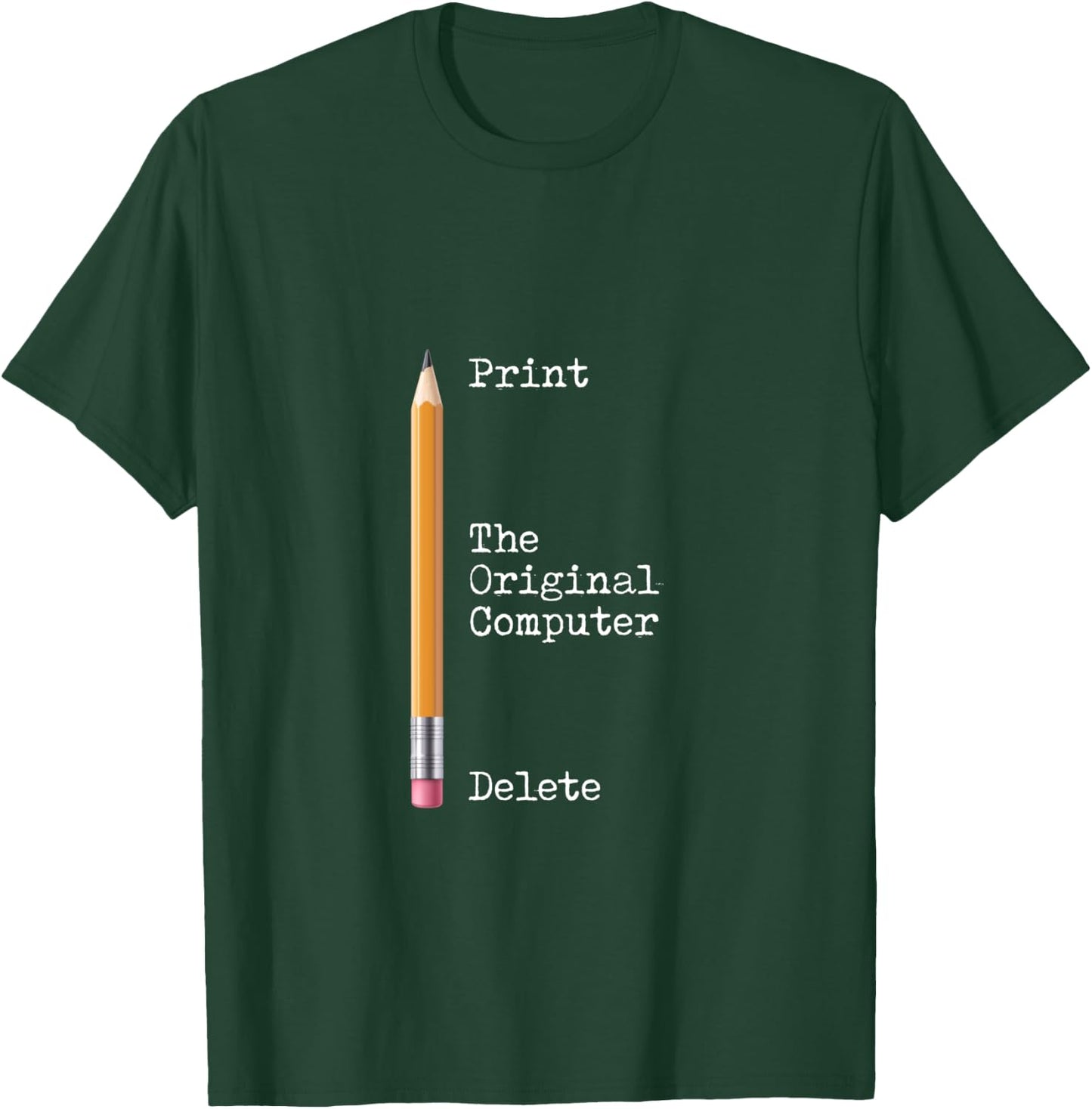 Funny Geek & Funny Nerd Tech Shirts - The Original Computer T-Shirt - T-Shirt | Forest