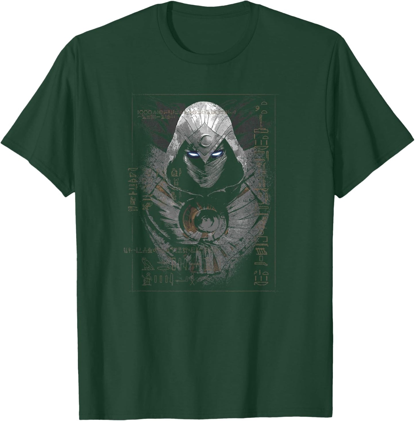 Marvel Moon Knight Ancient Glyphs Small T-Shirt - T-Shirt | Forest