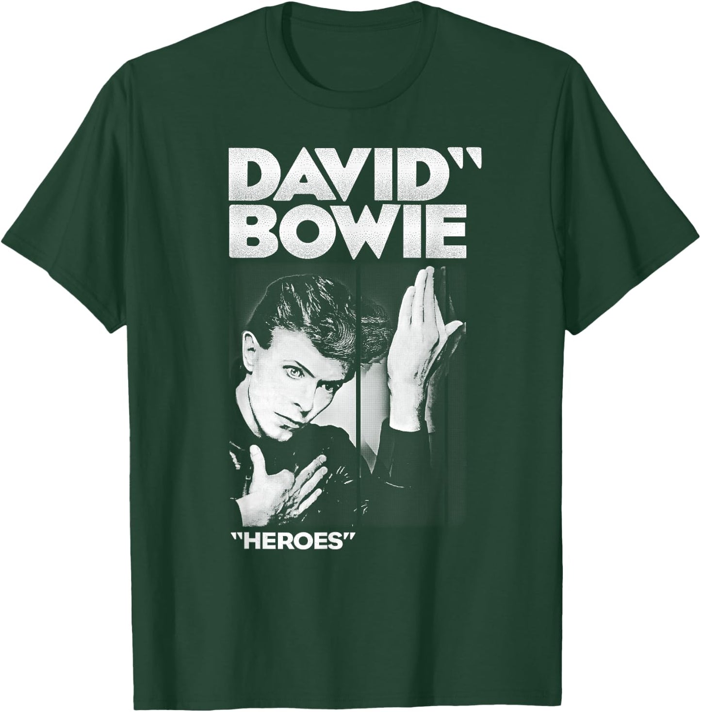 David Bowie - Bold Heroes T-Shirt - T-Shirt | Forest