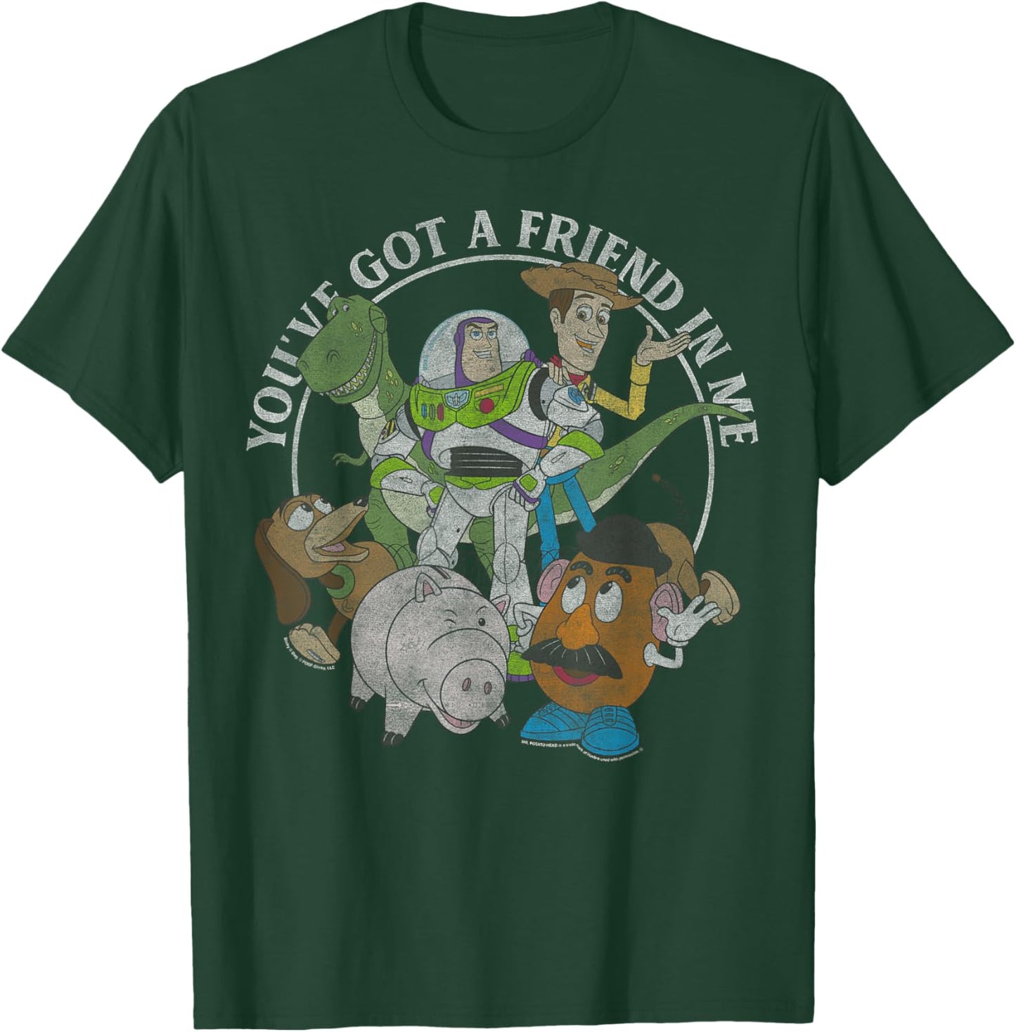 Disney Pixar Toy Story You've Got A Friend in Me Group Shot T-Shirt - T-Shirt | Forest