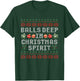 Balls Deep in The Christmas Spirit Matching Couples Ugly T-Shirt - T-Shirt | Forest