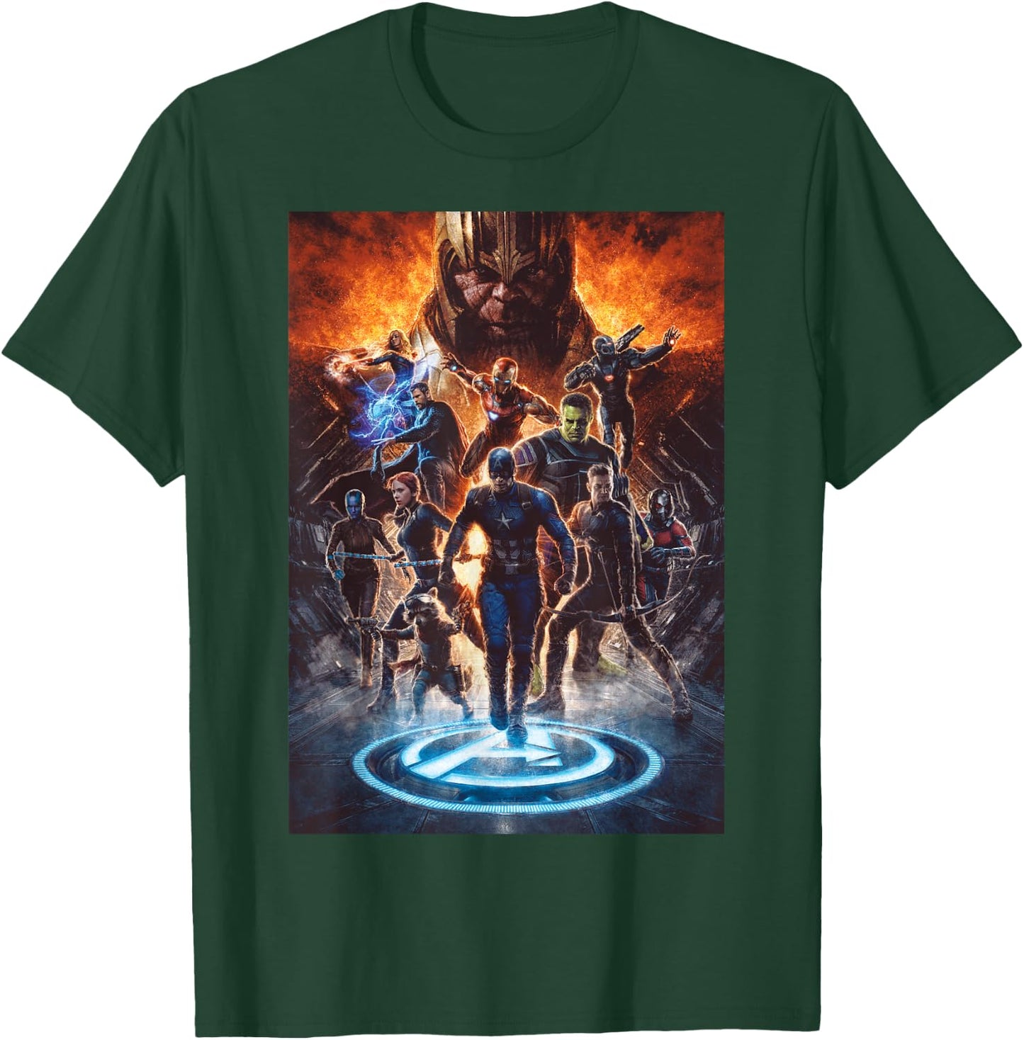 Marvel Avengers: Endgame Earth's Mightiest Heroes Short Sleeve T-Shirt - T-Shirt | Forest