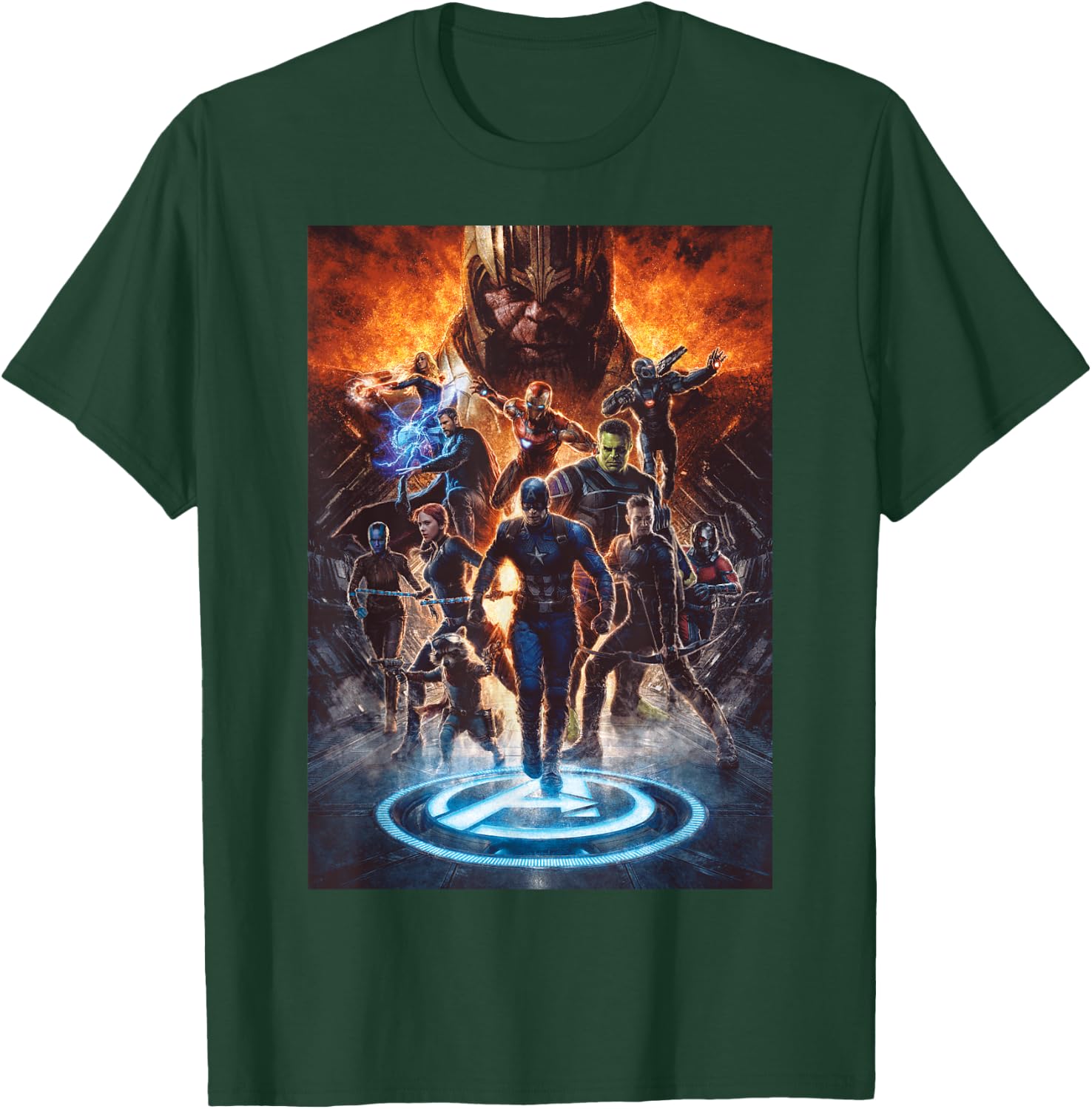 Marvel Avengers: Endgame Earth's Mightiest Heroes Short Sleeve T-Shirt - T-Shirt | Forest