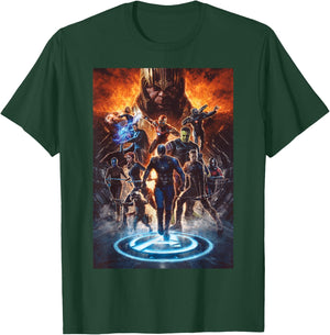 Marvel Avengers: Endgame Earth's Mightiest Heroes Short Sleeve T-Shirt - T-Shirt | Forest