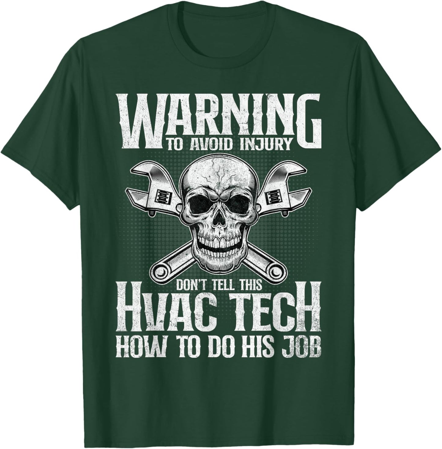 HVAC Technician Funny Cool Tech Novelty Gifts Men T-Shirt - T-Shirt | Forest