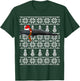 Xmas Santa Hat Sperm Whale Ugly Christmas T-Shirt - T-Shirt | Forest