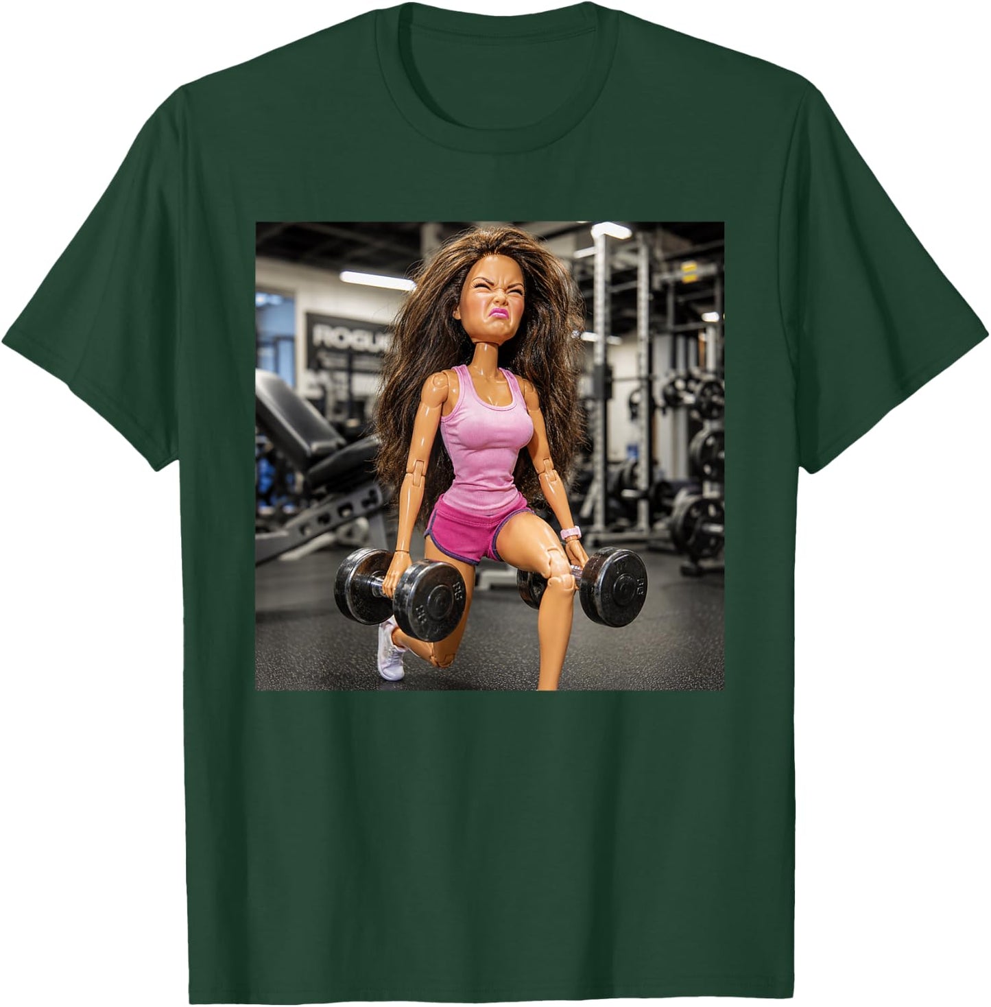 Disgusting Gym Girl Funny Workout Meme Humor Fitness Humor T-Shirt - T-Shirt | Forest