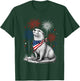 Otterly America's 250th Patriotic Fireworks Animal Lovers T-Shirt - T-Shirt | Forest