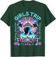 Fun Matching BFF Girls Trip Friends Cruise T-Shirt - T-Shirt | Forest
