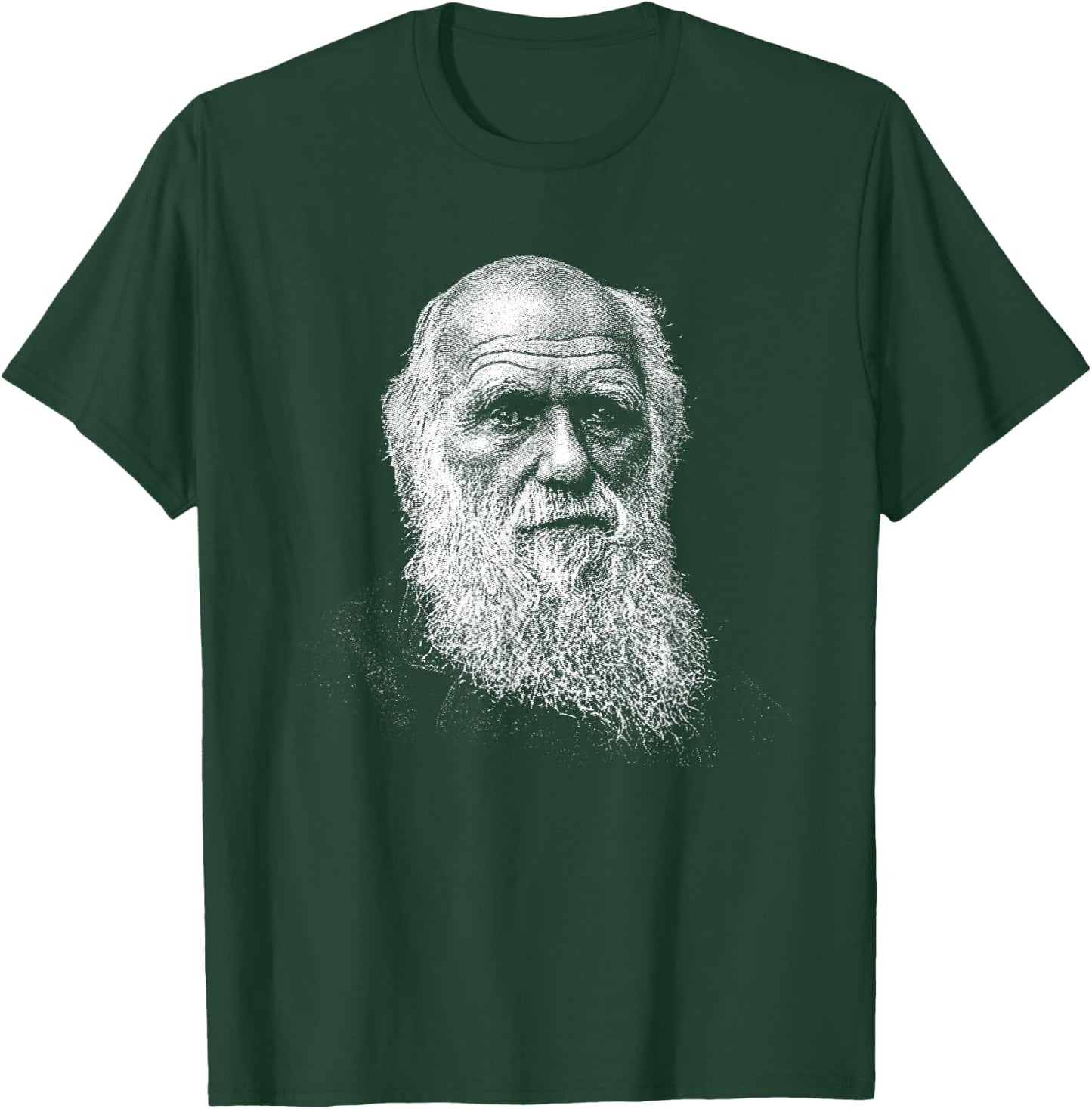 Charles Darwin portrait T-Shirt - T-Shirt | Forest