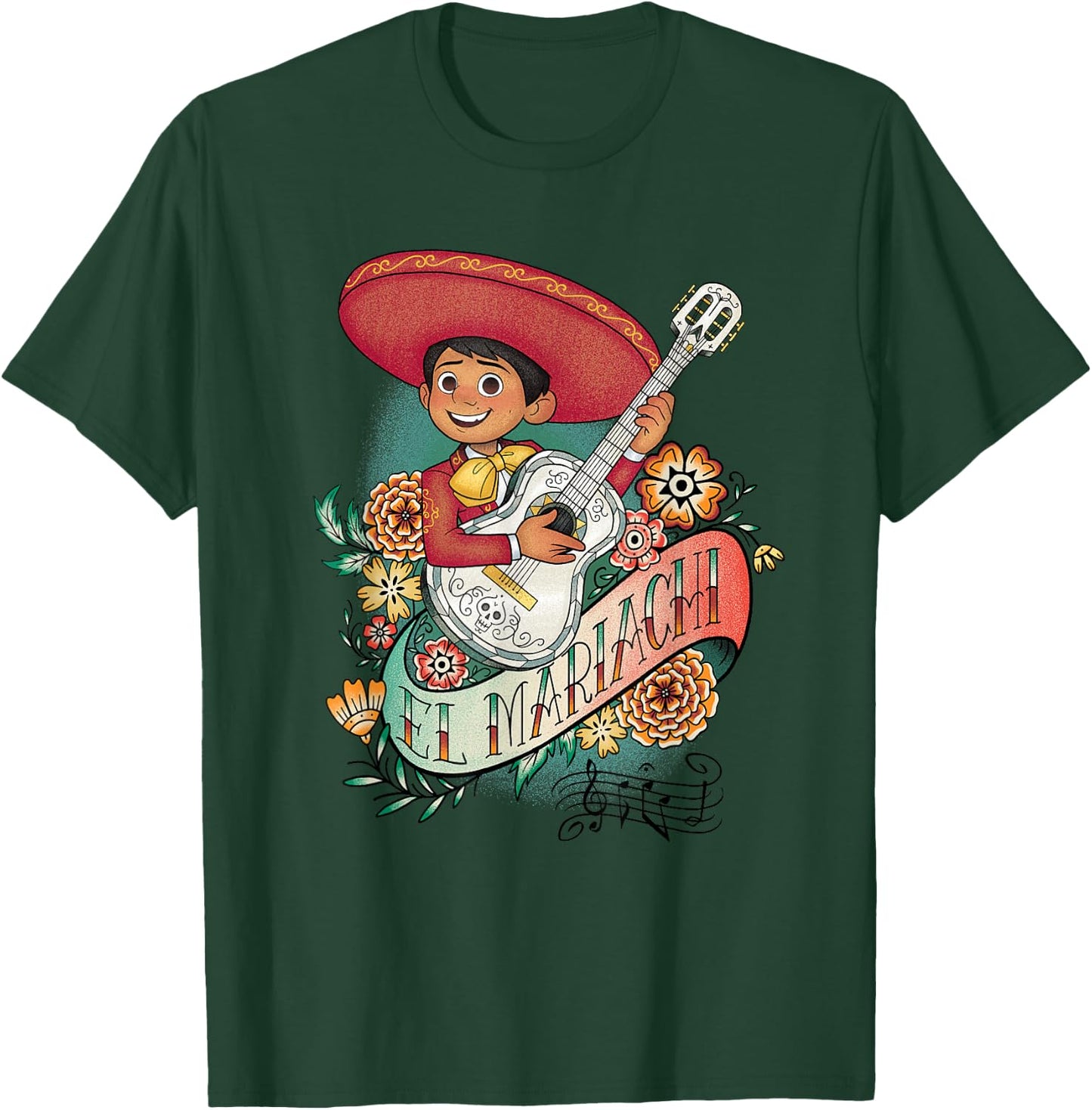 Disney and Pixar’s Coco Miguel El Mariachi T-Shirt - T-Shirt | Forest