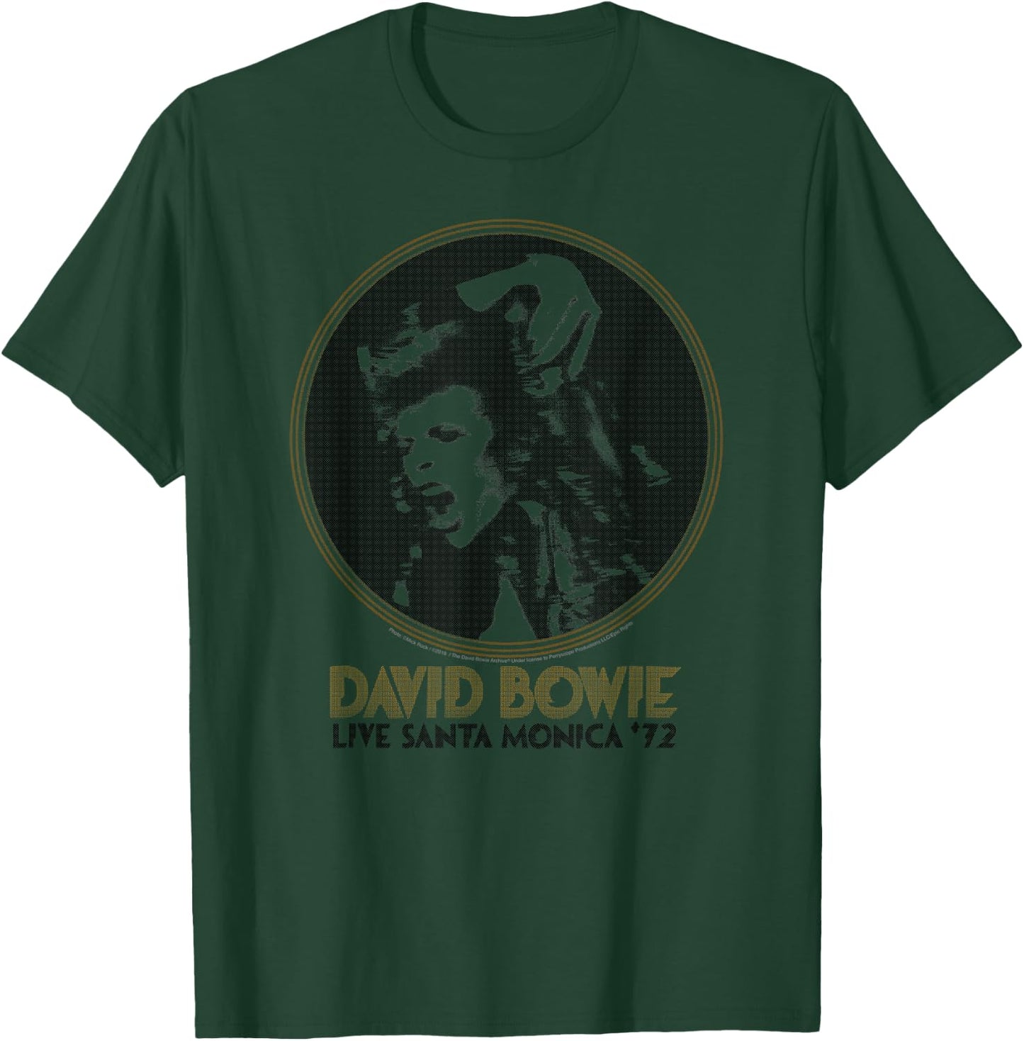 David Bowie - Live Santa Monica '72 T-Shirt - T-Shirt | Forest