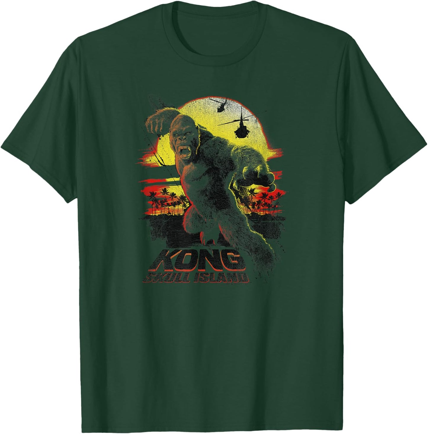 Kong: Skull Island Kong Sunset T-Shirt - T-Shirt | Forest