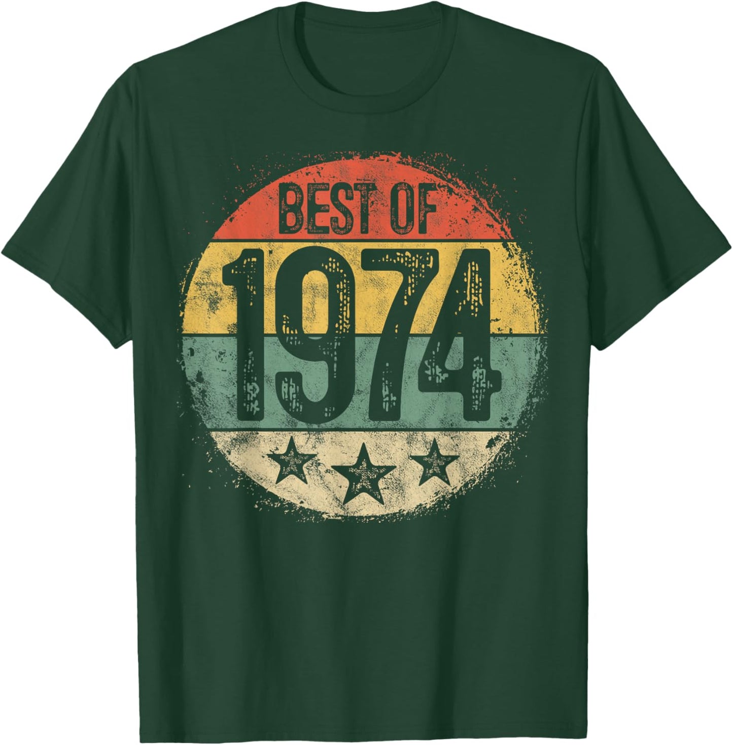 Best Of 1974 51st Birthday Gifts Women 51 Year Old T-Shirt - T-Shirt | Forest