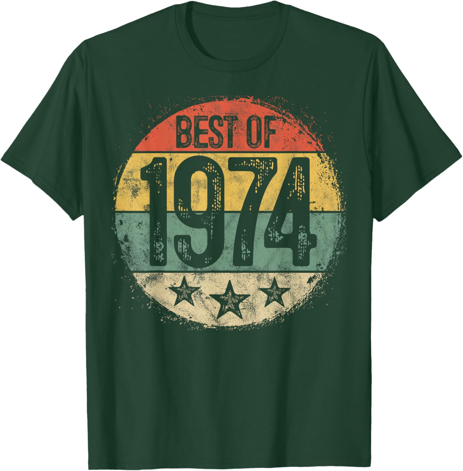 Best Of 1974 51st Birthday Gifts Women 51 Year Old T-Shirt - T-Shirt | Forest
