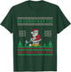 Oh Christmas Funny Santa Claus Playing Golf T-Shirt - T-Shirt | Forest