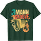 Oberkrainer Bellfront Baritone Accordion Guitar Retro T-Shirt - T-Shirt | Forest