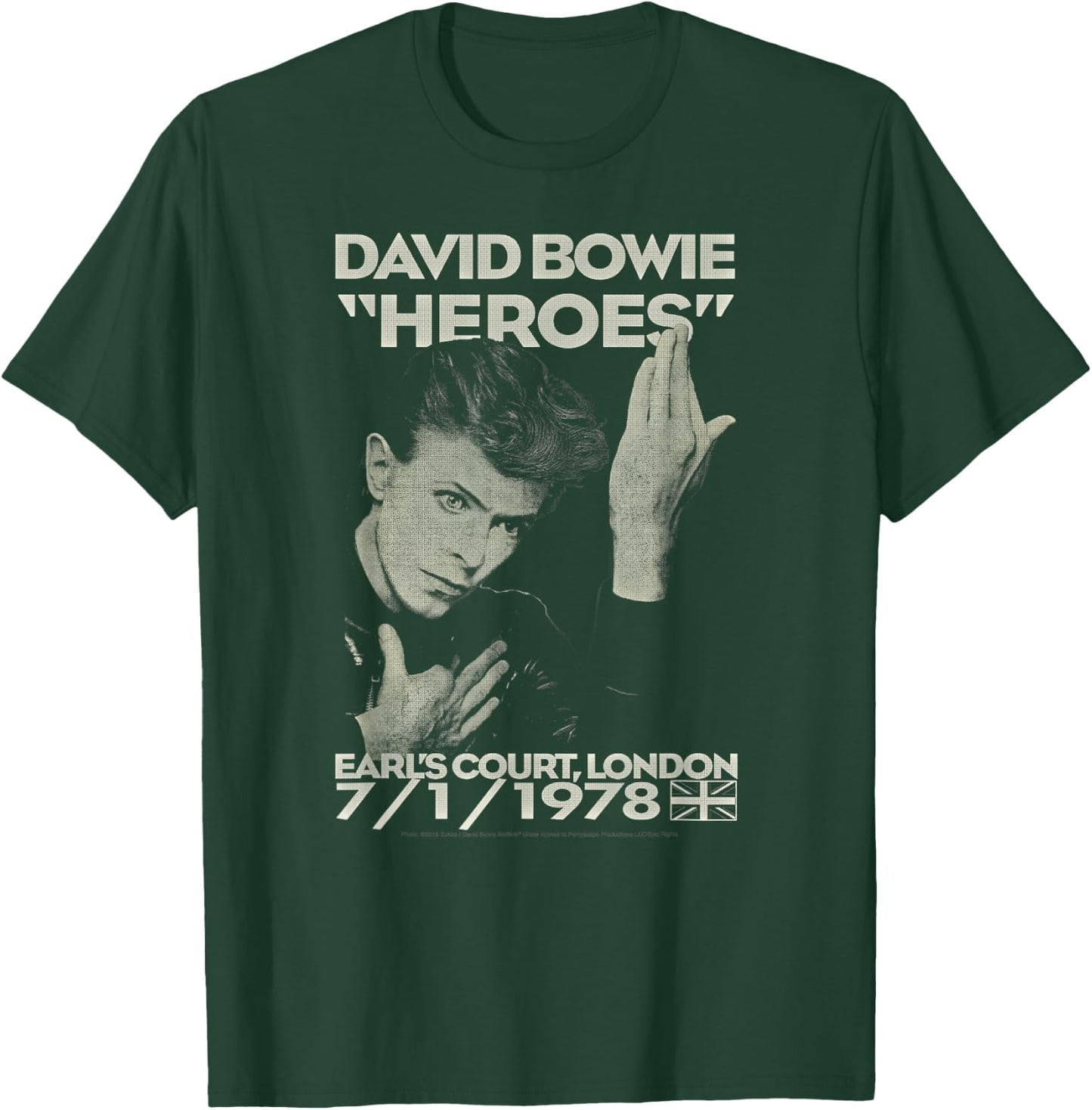 David Bowie - Earl's Court T-Shirt - T-Shirt | Forest