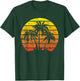 Retro Vintage Sunset Coco Palm Tree Shirts Tropical Beach T-Shirt - T-Shirt | Forest