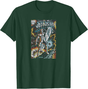 Marvel Silver Surfer Black Shattered Mosaic Variant Cover #1 T-Shirt - T-Shirt | Forest