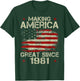Making America Great Since 1981 Vintage Gifts 39th Birthday T-Shirt - T-Shirt | Forest