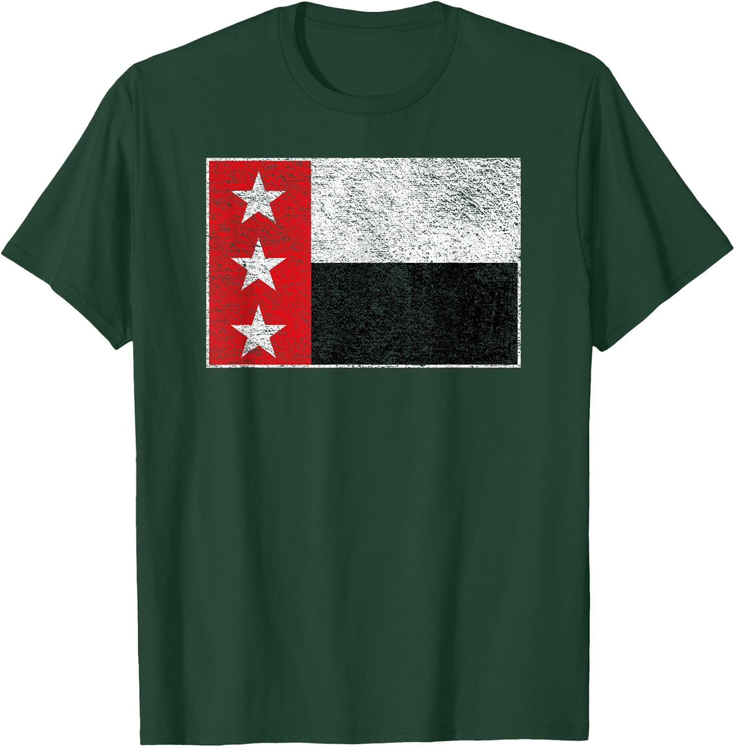 Laredo Texas Flag T-Shirt - T-Shirt | Forest