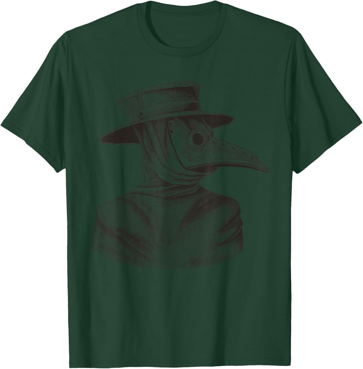 Steampunk Pestilence Occult Goth Gothic T-Shirt - T-Shirt | Forest
