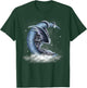 Dragon Sleeping With Moon Men Women T-Shirt - T-Shirt | Forest
