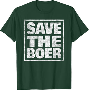 Boer Farmer Resilience South Africa Awareness Design T-Shirt - T-Shirt | Forest