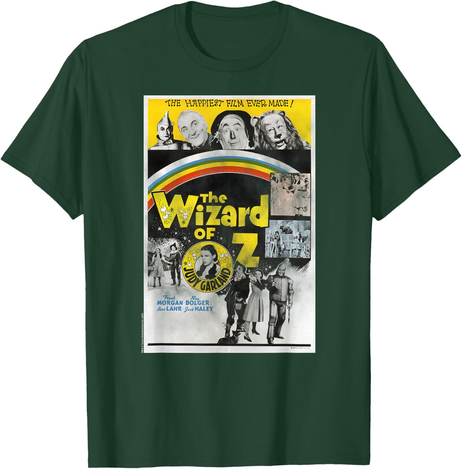 Wizard of Oz Vintage Movie Poster T-Shirt - T-Shirt | Forest