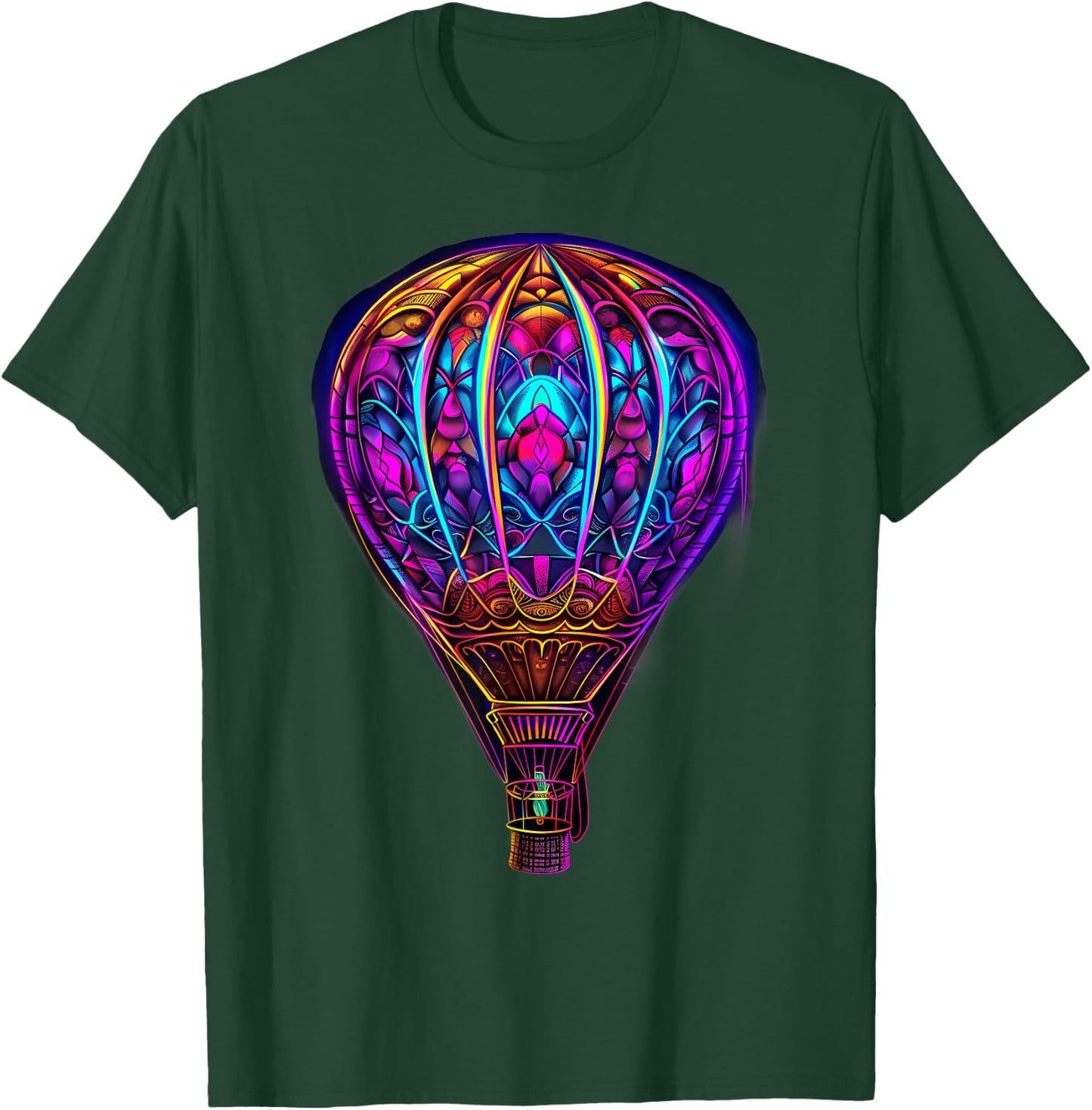 Hot Air Balloon Ride Festival Hot Air Ballooning T-Shirt - T-Shirt | Forest