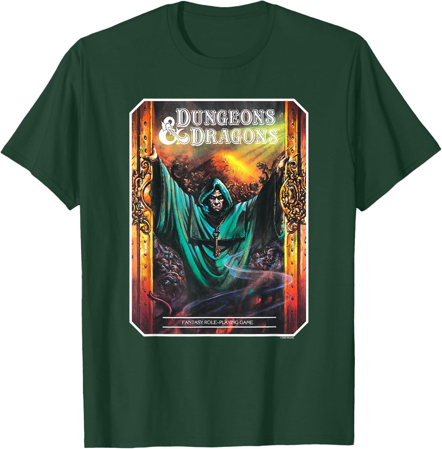 Dungeons & Dragons Vintage Dungeon Master's Guide T-Shirt - T-Shirt | Forest