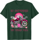 In October We Wear Pink Motorcycle Breast Cancer Bikers T-Shirt - T-Shirt | Forest