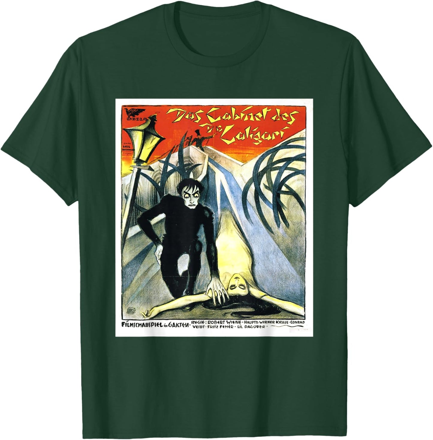 The Cabinet of Dr. Caligari poster T-Shirt - T-Shirt | Forest
