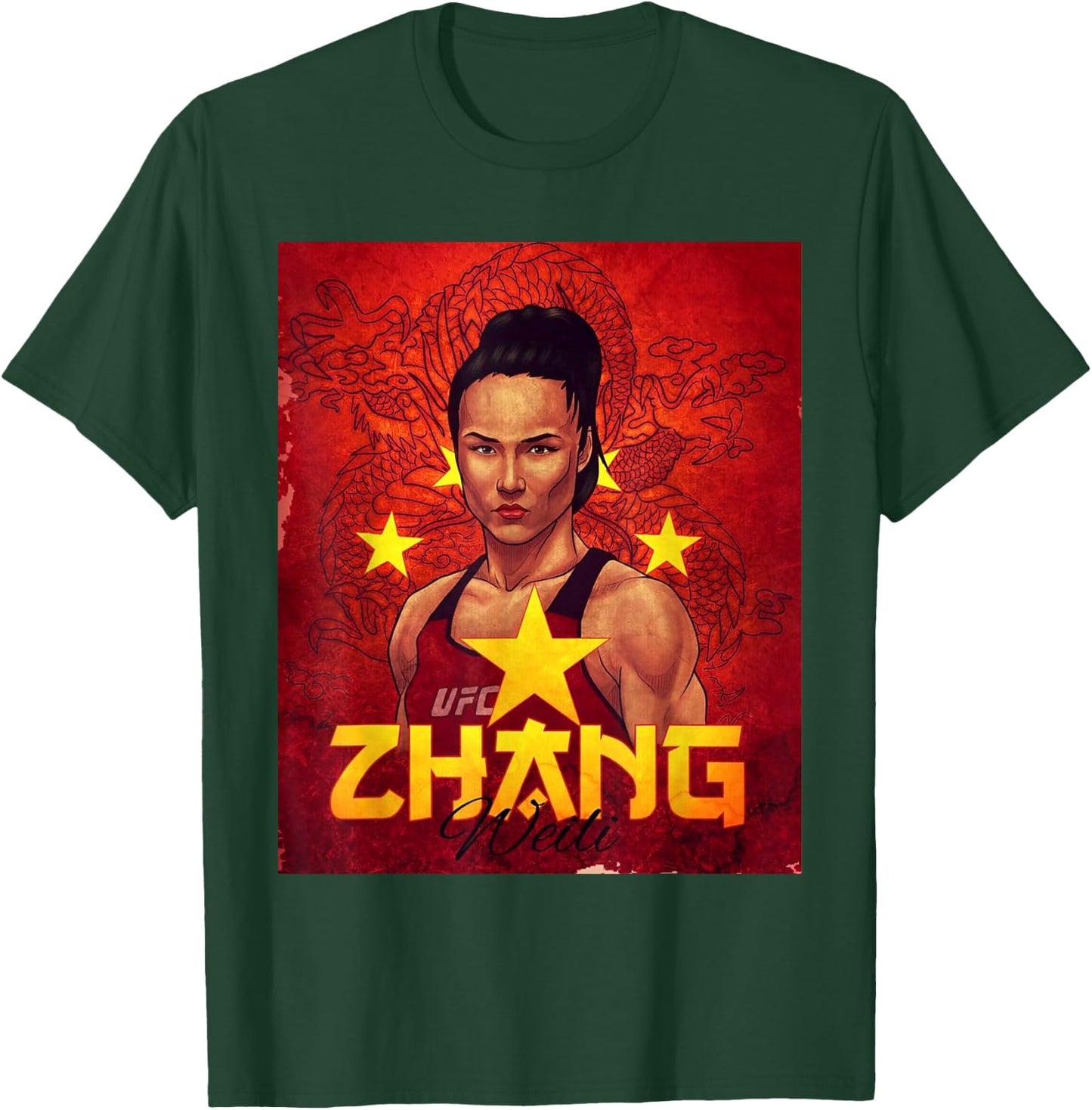 Weili-Zhang Chinese Female MMA Champion T-Shirt - T-Shirt | Forest