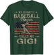My Favorite Baseball Player Calls Me Gigi Mother's Day T-Shirt - T-Shirt | Forest