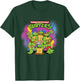 Mademark x Teenage Mutant Ninja Turtles - Original Teenage Mutant Ninja Turtles Colorful Painted T-Shirt - T-Shirt | Forest