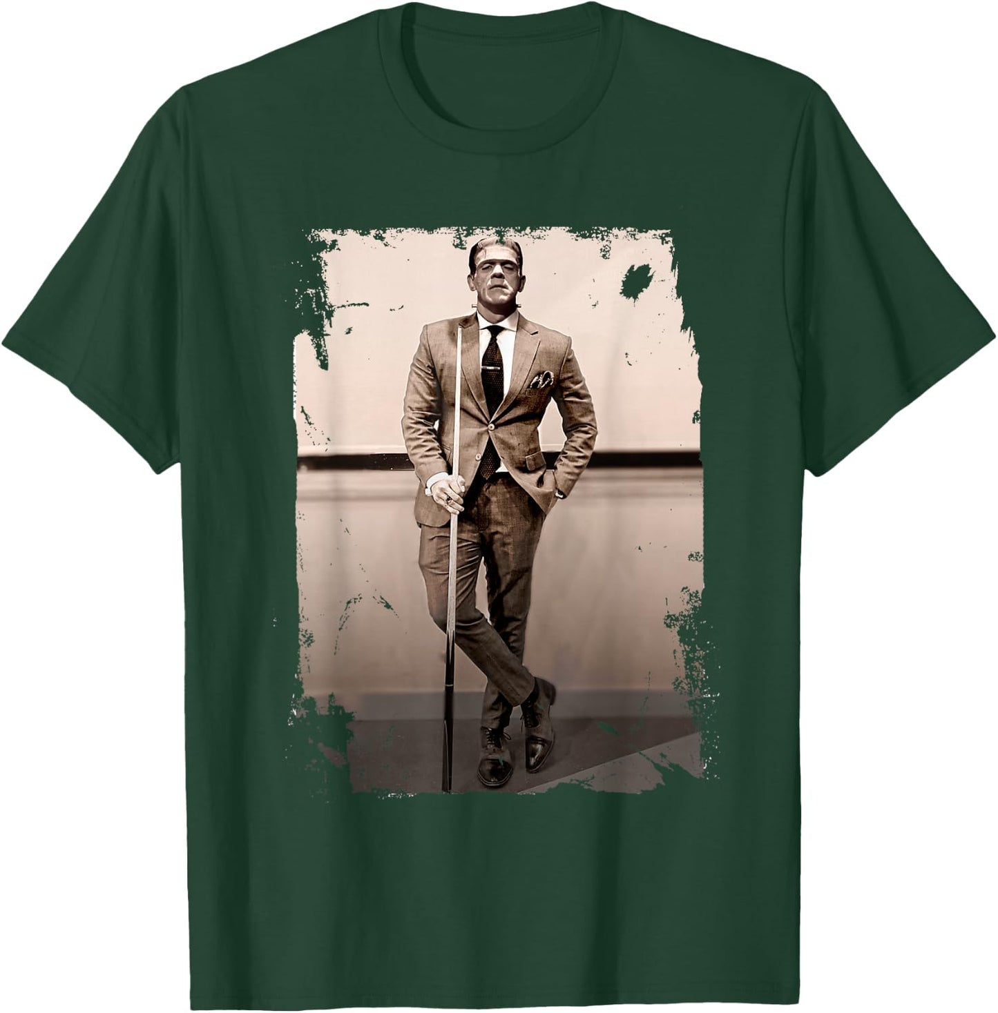 Frankenstein Dapper Frankenstein Monster Suit - Halloween T-Shirt - T-Shirt | Forest